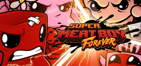 Обложка трейнера для Super Meat Boy Forever на ПК
