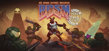 Capa do treinador de BDSM - Big Drunk Satanic Massacre para PC