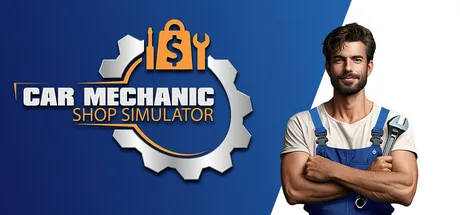 Обложка трейнера для Car Mechanic Shop Simulator на ПК